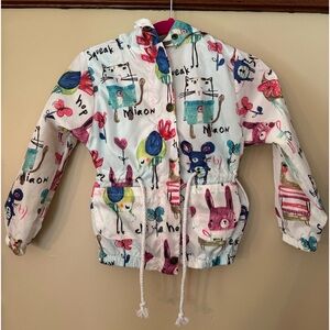 Haxin - Lightweight, Water Resistant Jacket with Hood |Size 6|